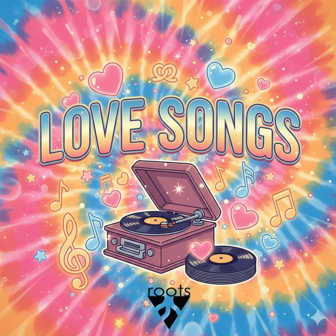 Tomorrow night at Roots we're talking about the greatest love song and we may kick off Christmas a little early!