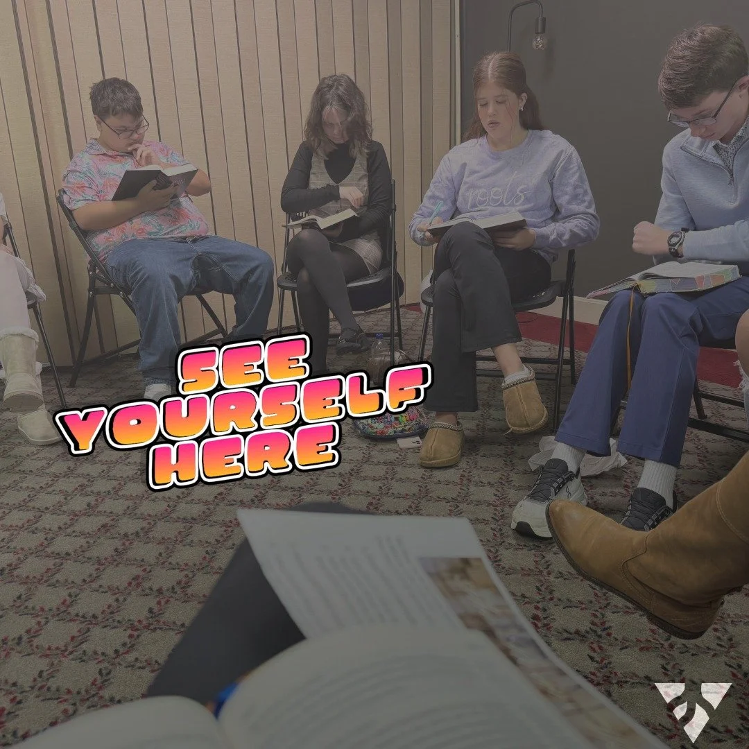 Don't miss small groups tomorrow at 10 am!