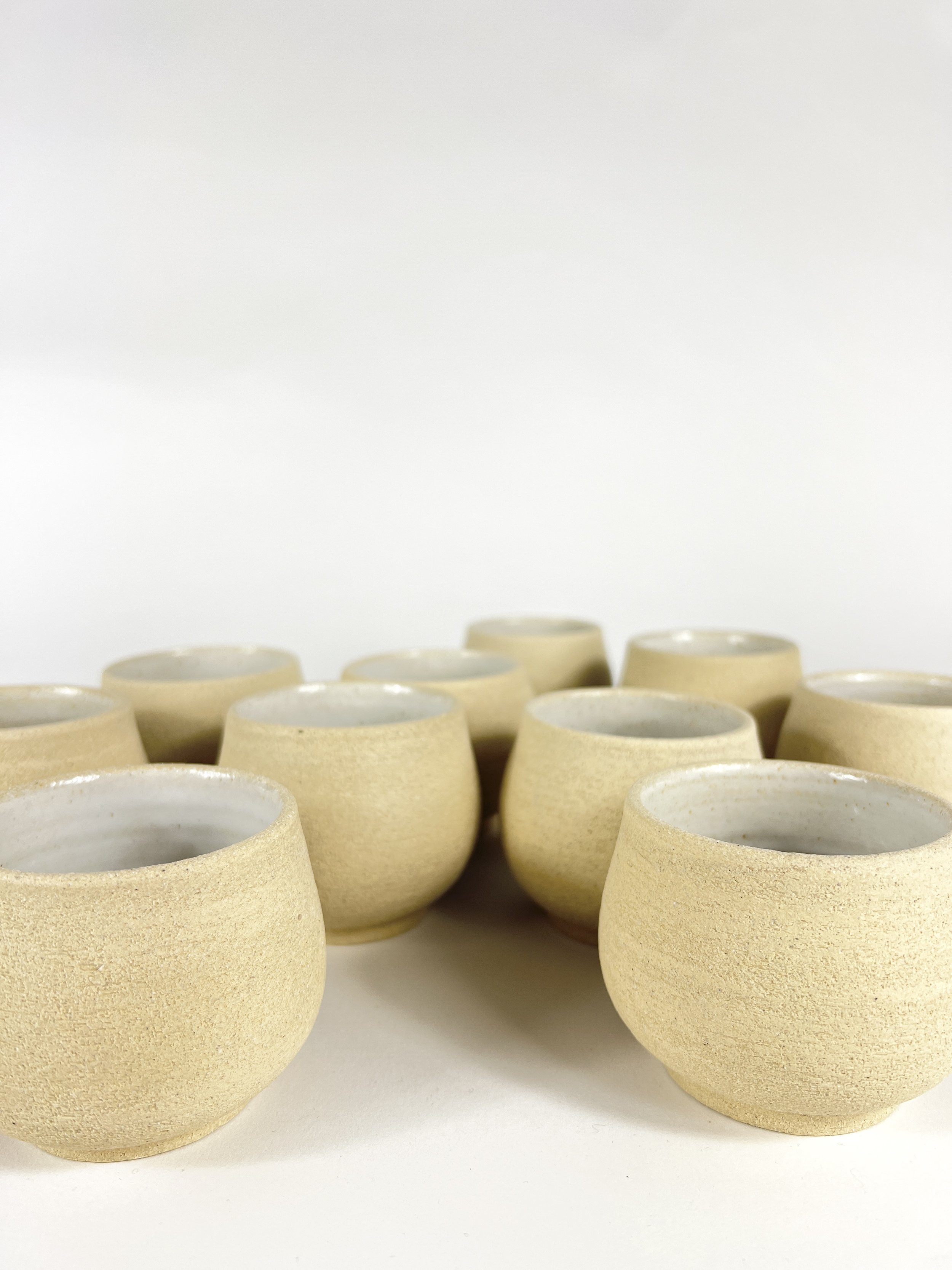 Tasse à café, grès minéral