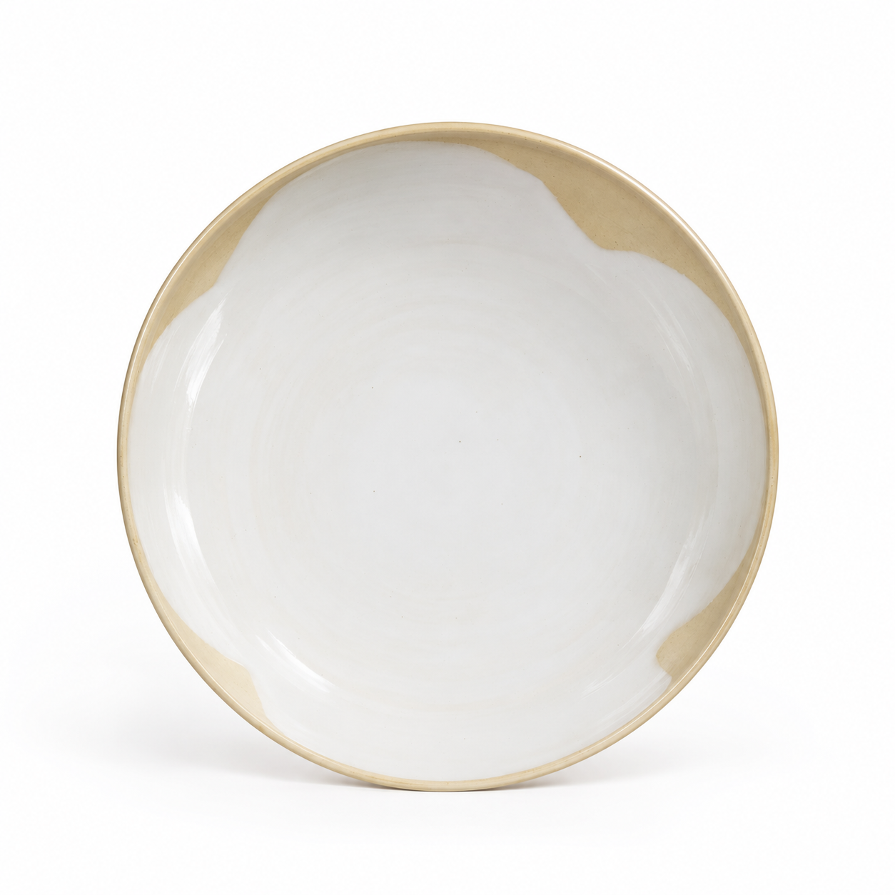 Assiette creuse blanche