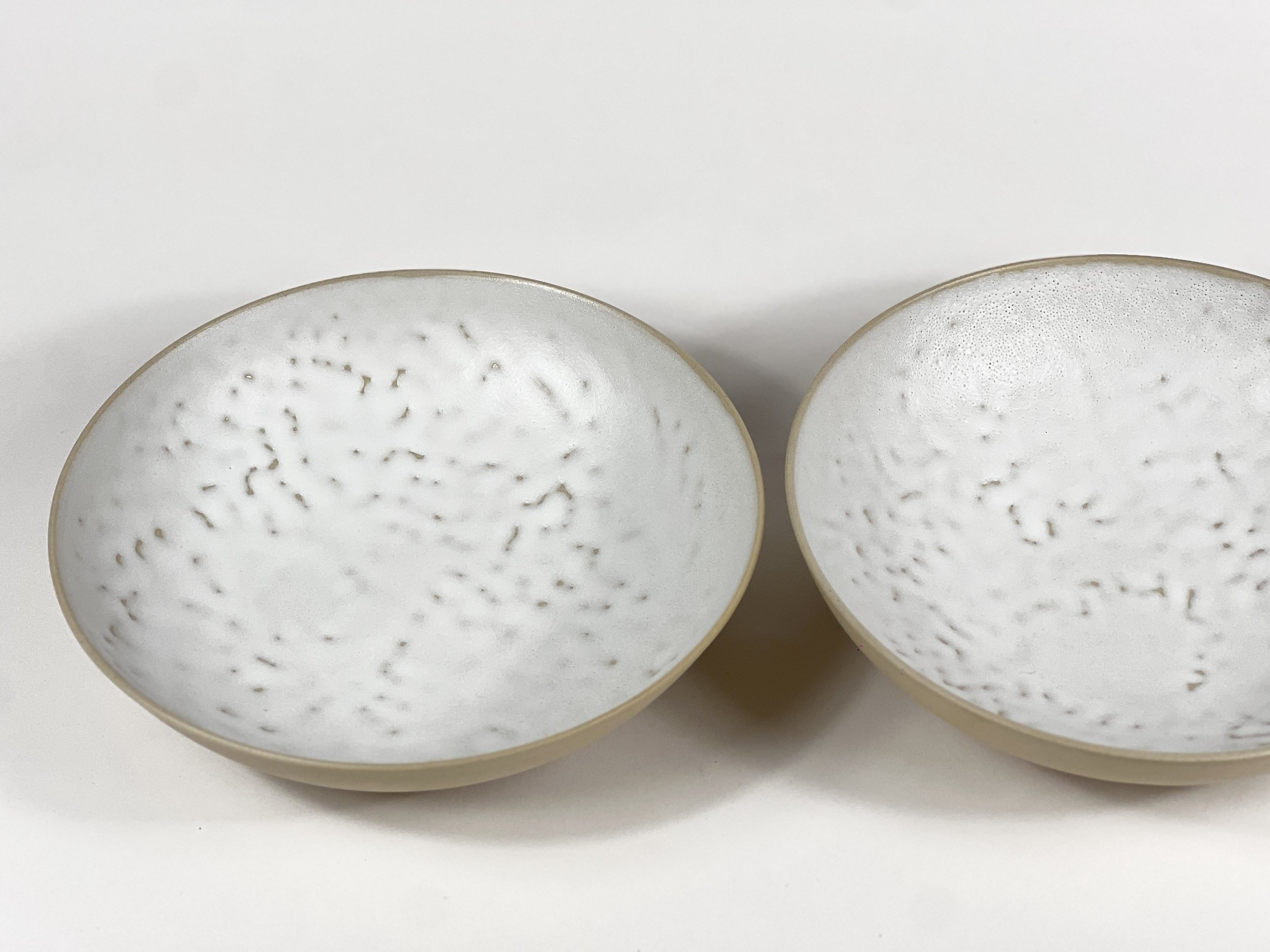 Assiette creuse blanche