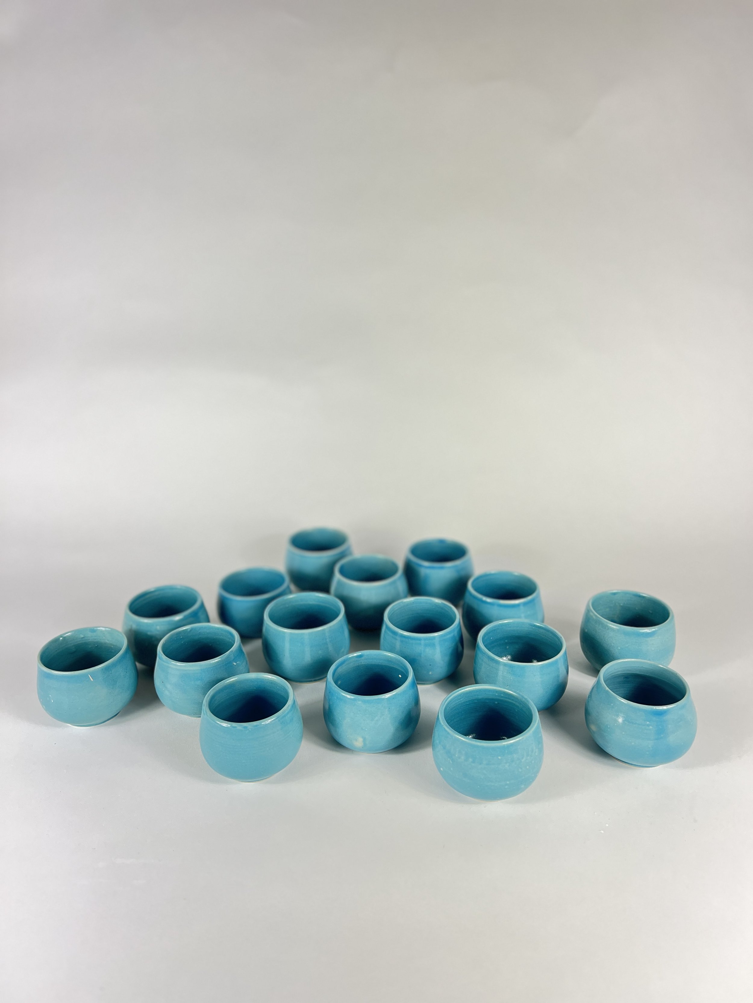 Tasse à café turquoise