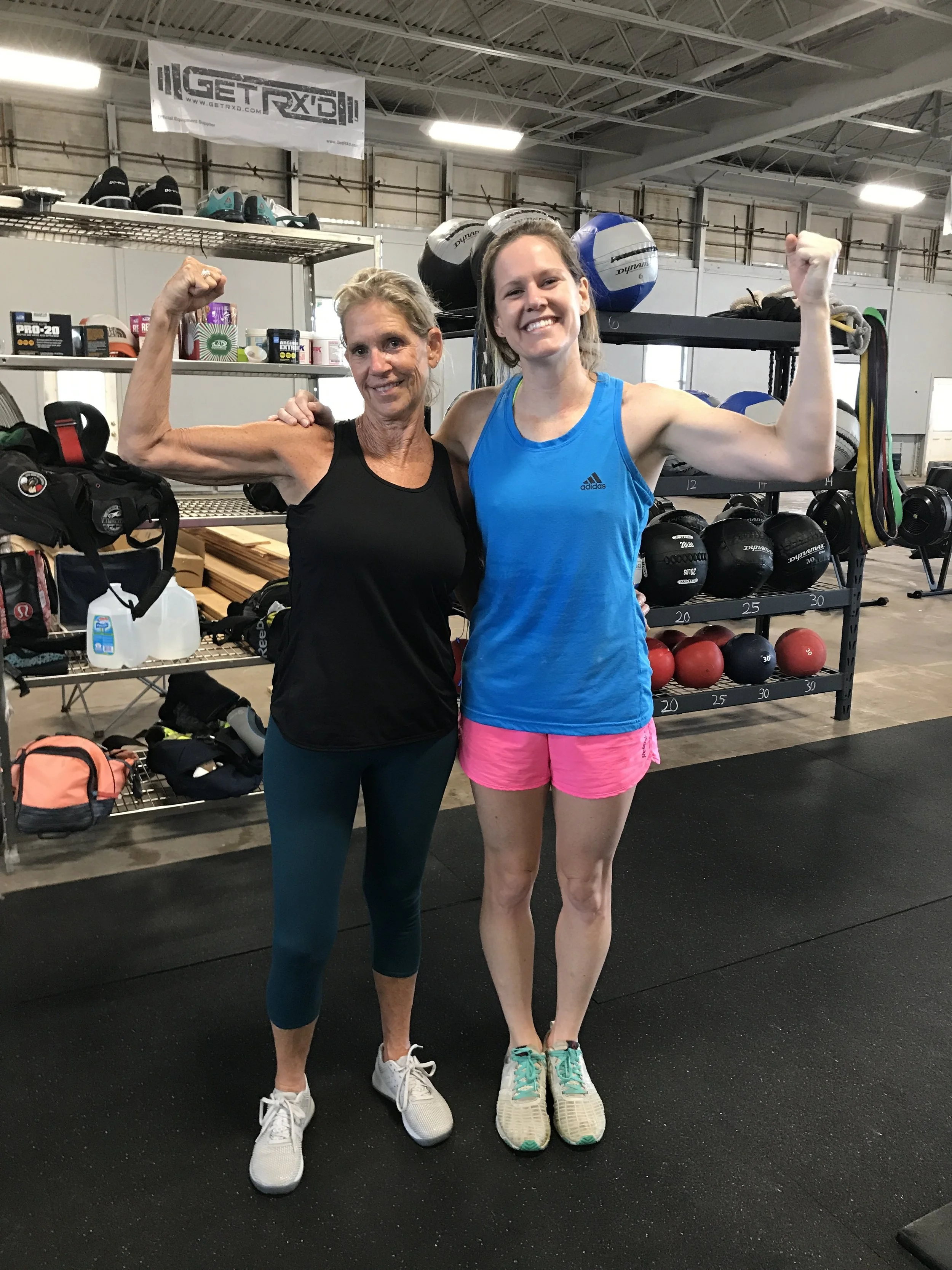 Jackie D. &amp; Sam during the Kitty &amp; Cougar Competition.