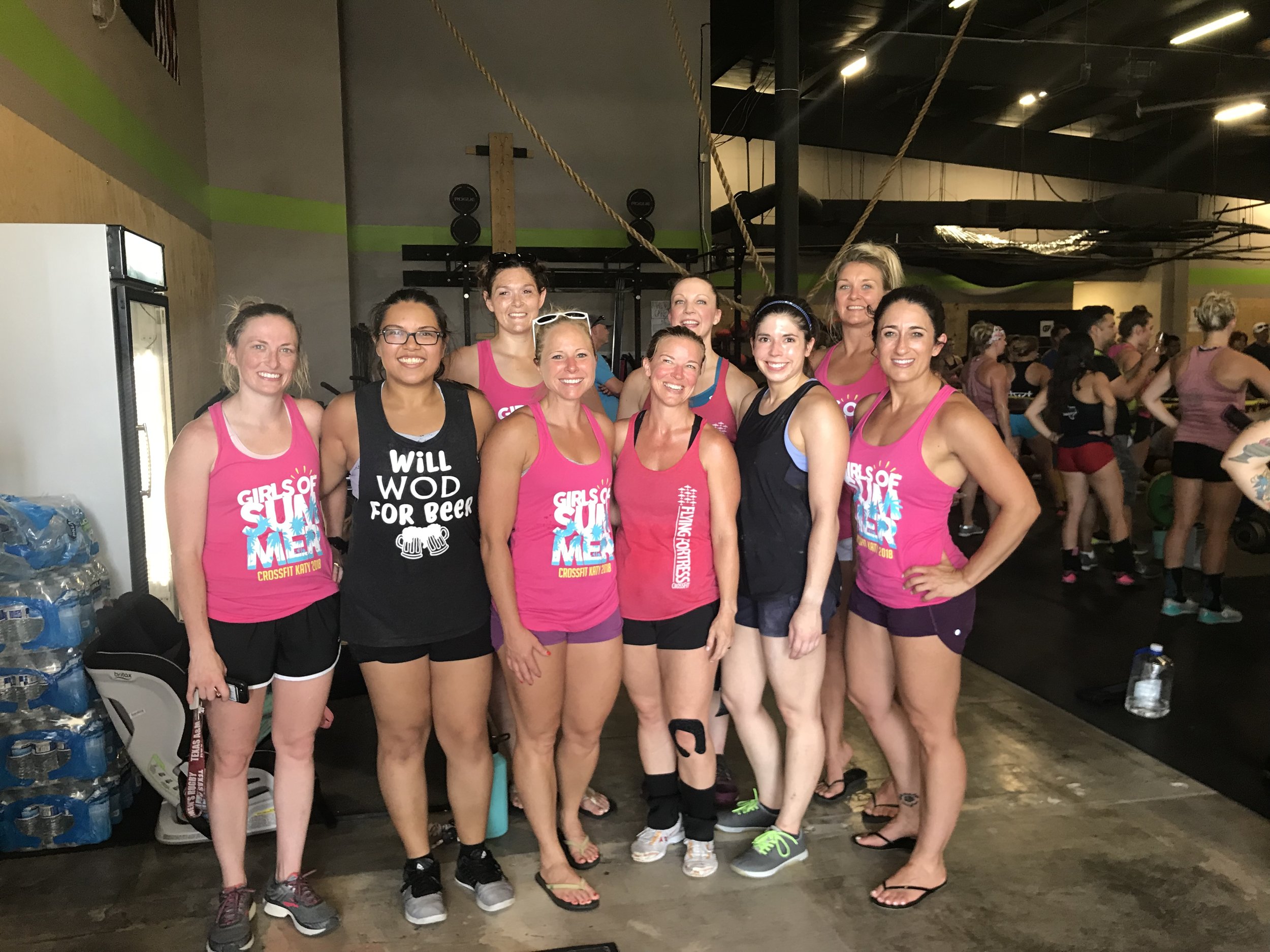 Girls of Summer Competition at CrossFit Katy