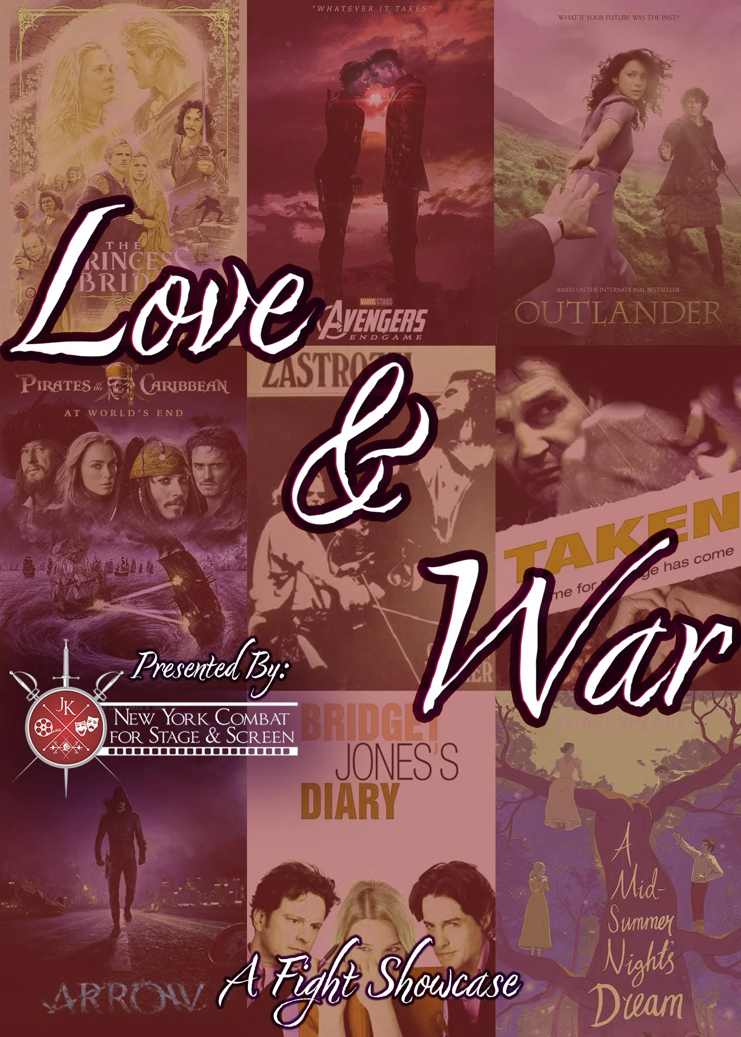 "Love &amp; War" NYCSS Stage Combat Summer Intensive