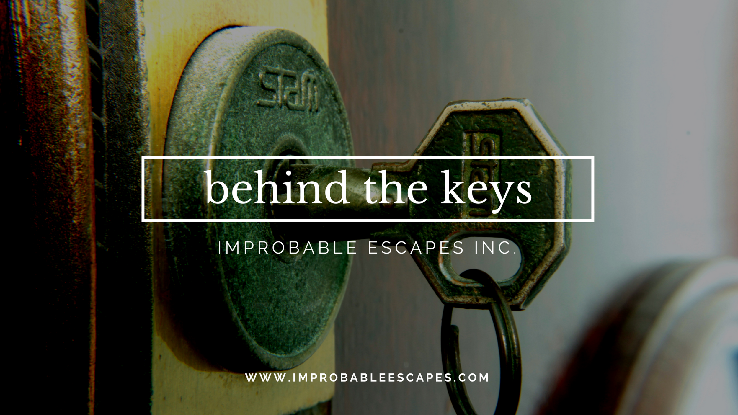 behind the keys with Improbable Escapes