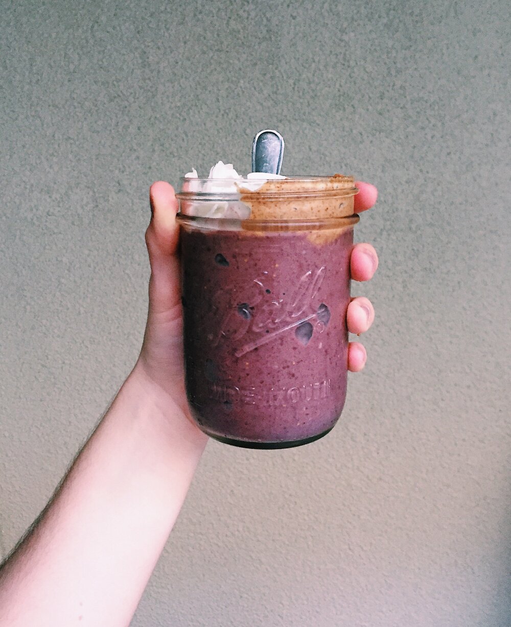 Acai and Fig Smoothie — General Wellness