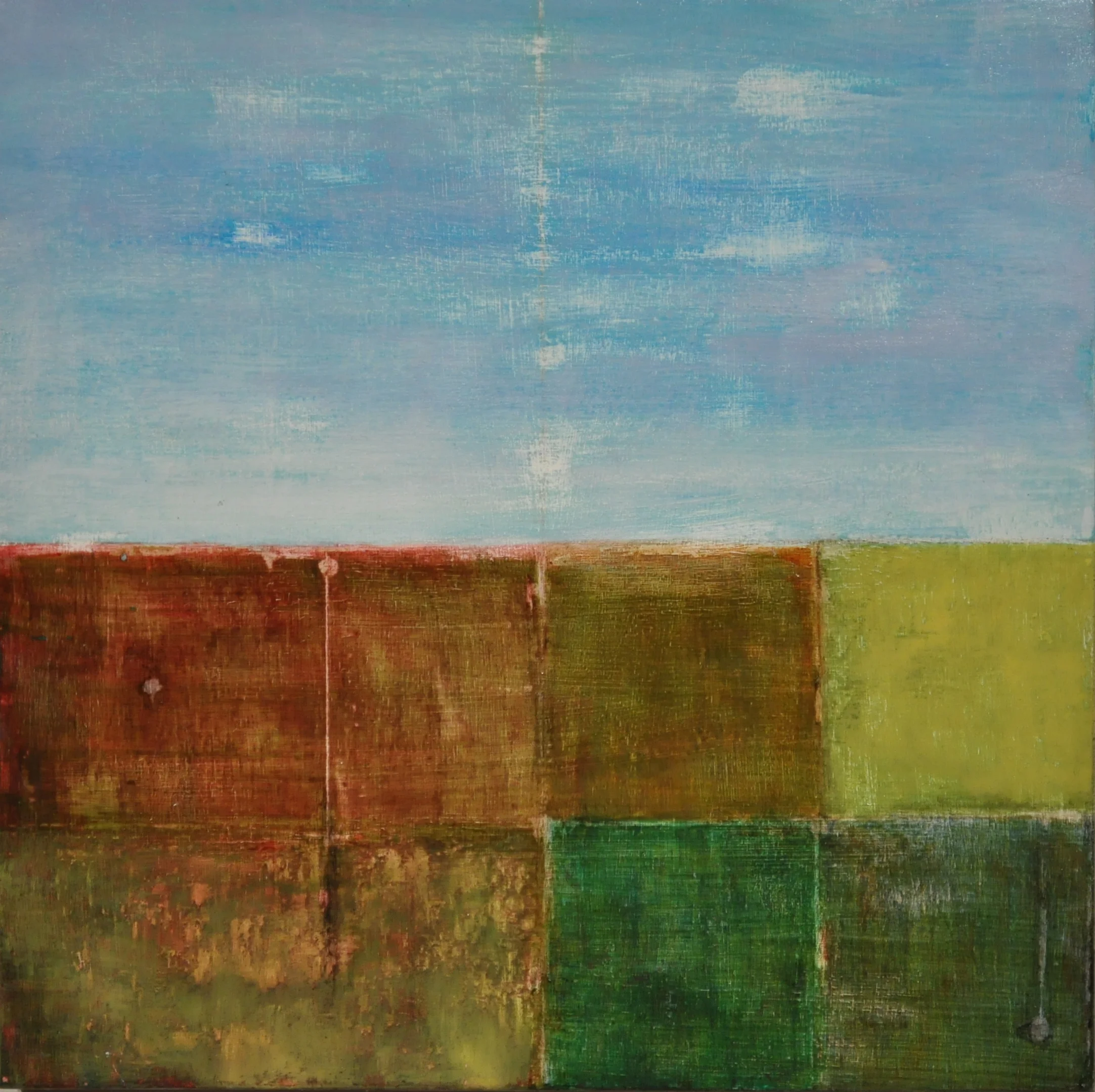  extractions, 2016 oil on wood panel, 25.3 x 25.3 cm 