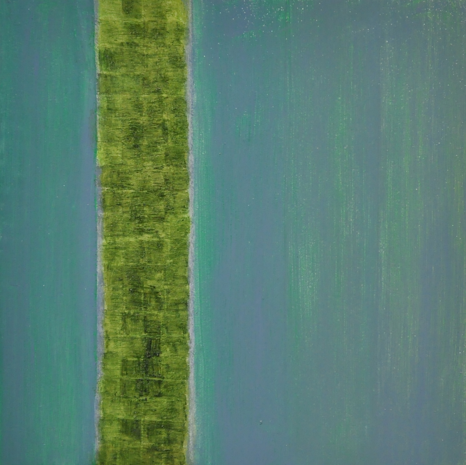  ribbon, 2016 oil on wood panel, 12.5 x 12.5 cm 