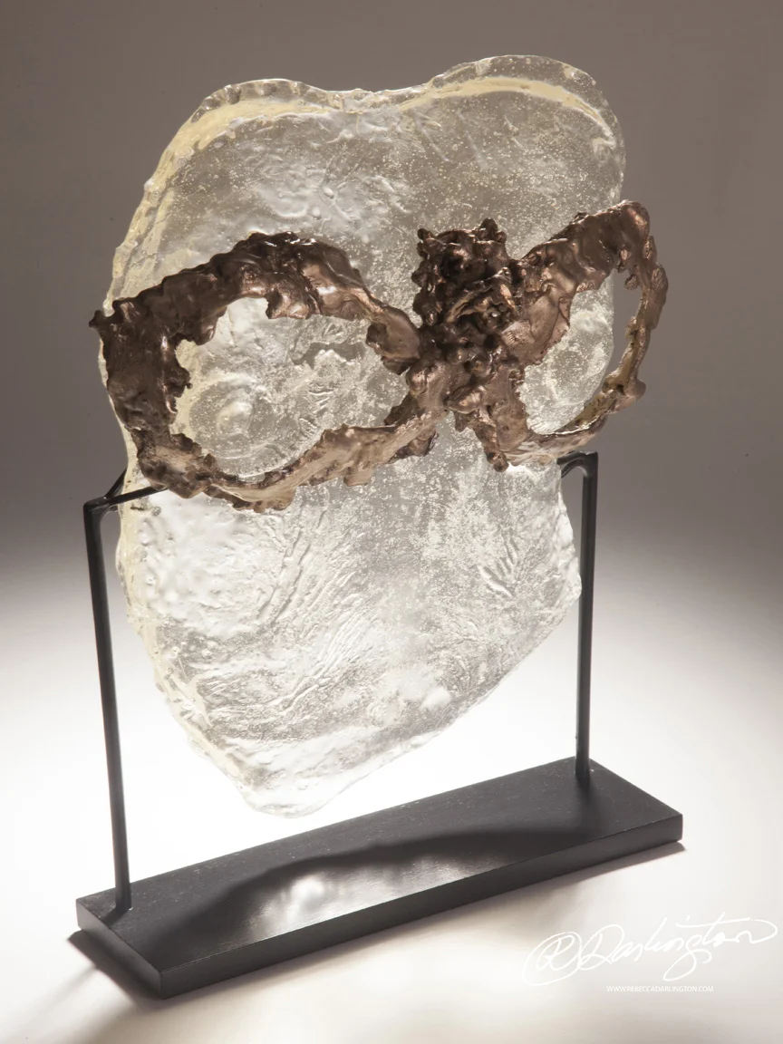 Sculpture Artist in New York City Selling Artwork Using Encaustic, Resin, Iron, Bronze Casting