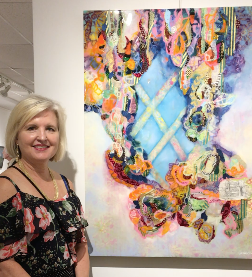Rebecca Darlington from Opening Night at Art Bar Gallery in Kingston, NY