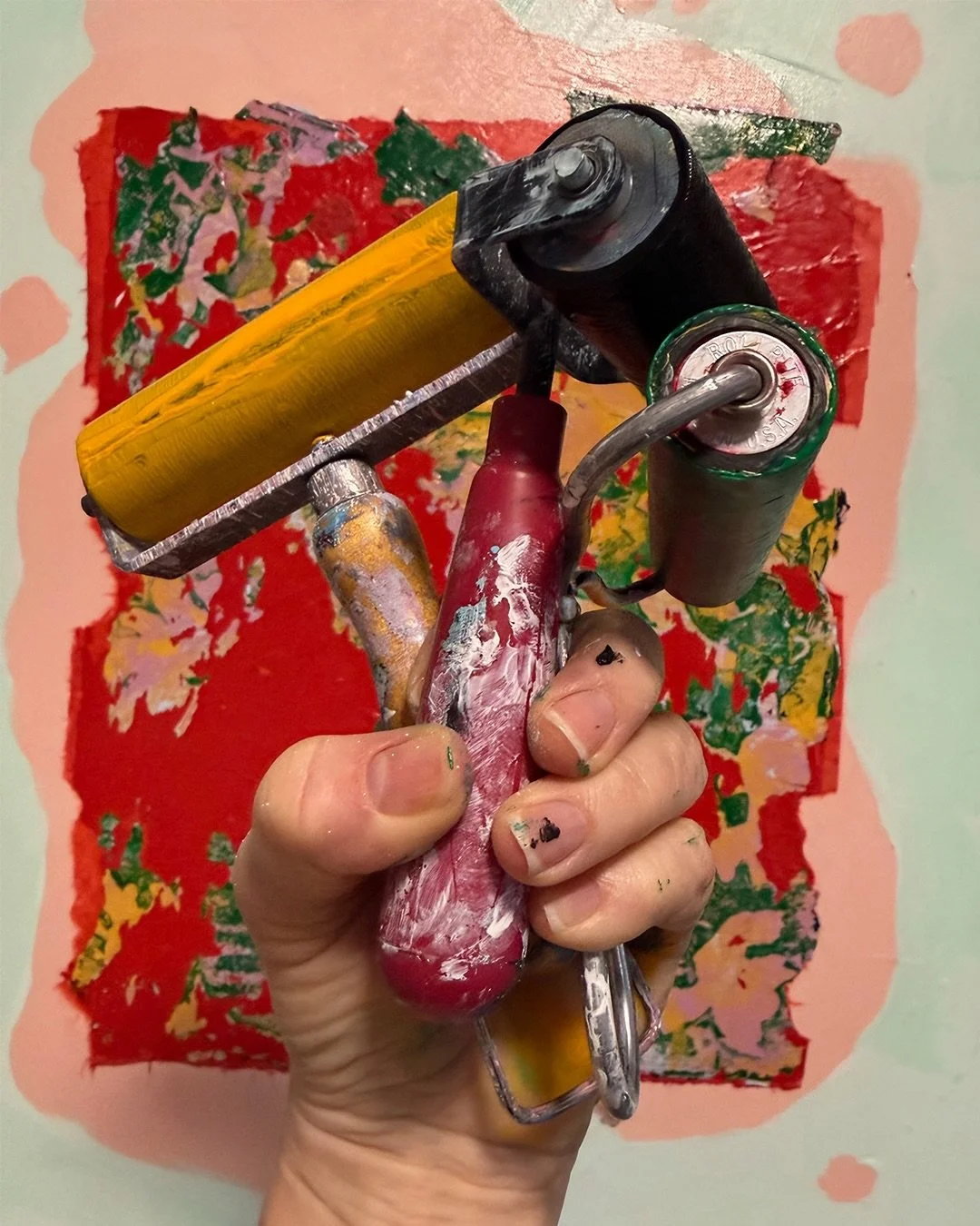 How I started my Fall Collection of paintings and collages on paper.

I just fell into it. Step by step.

#collageartistoninstagram 
#collections 
#playingwithcolors