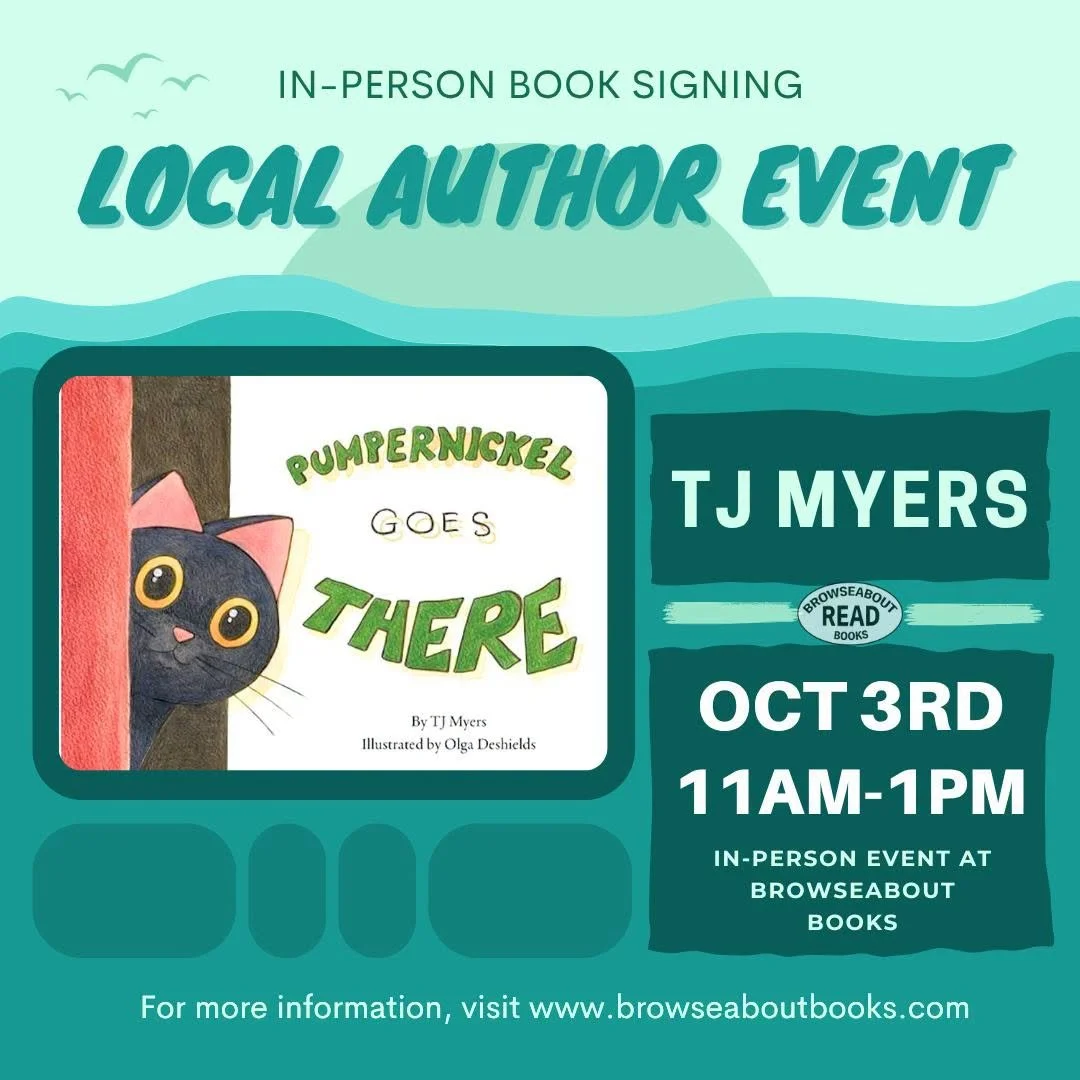 TJ Myers Book Signing at Browseabout Books!