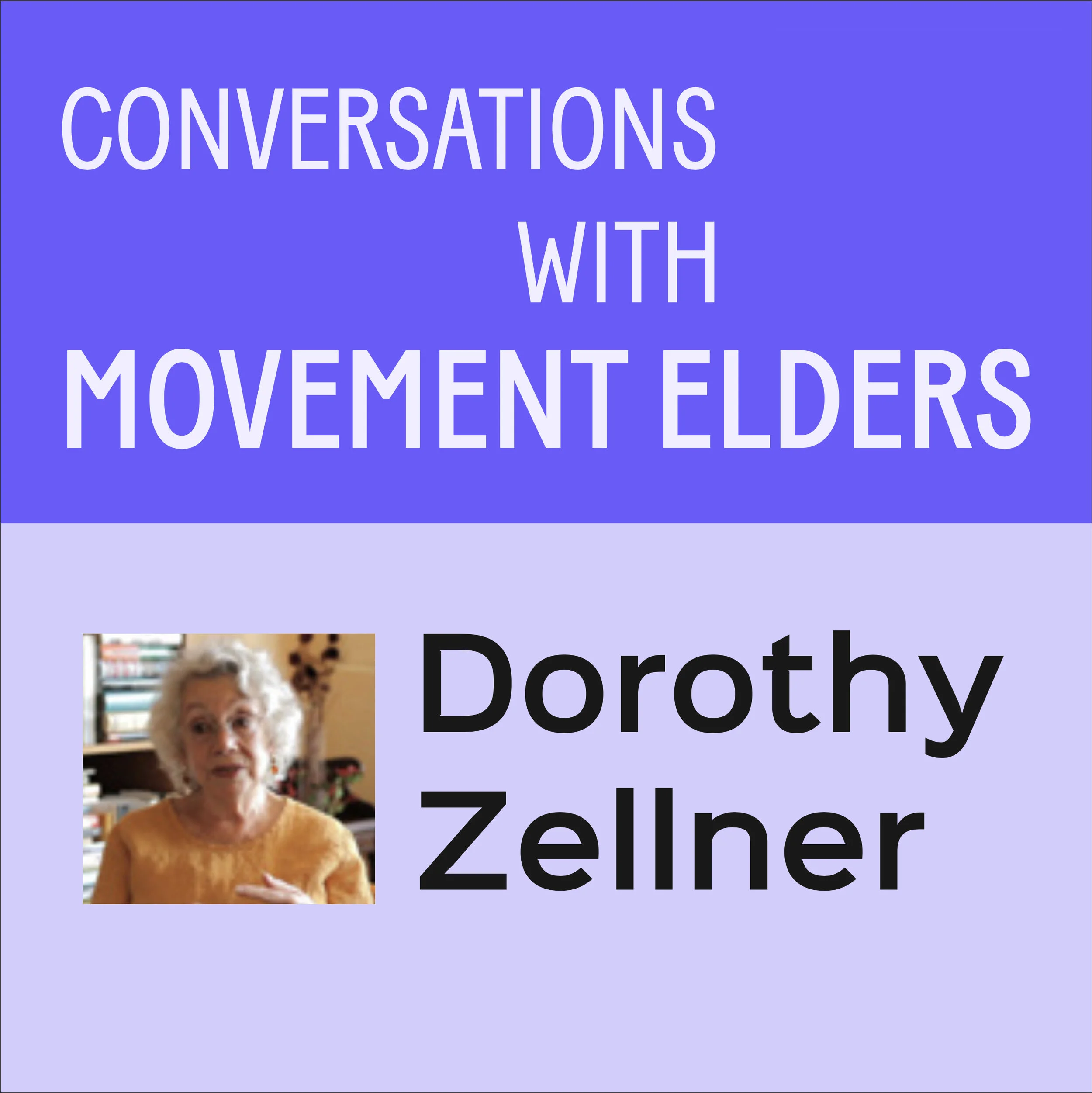 EVENT: JVP-NYC Conversations with Movement Elders: Dorothy Zellner