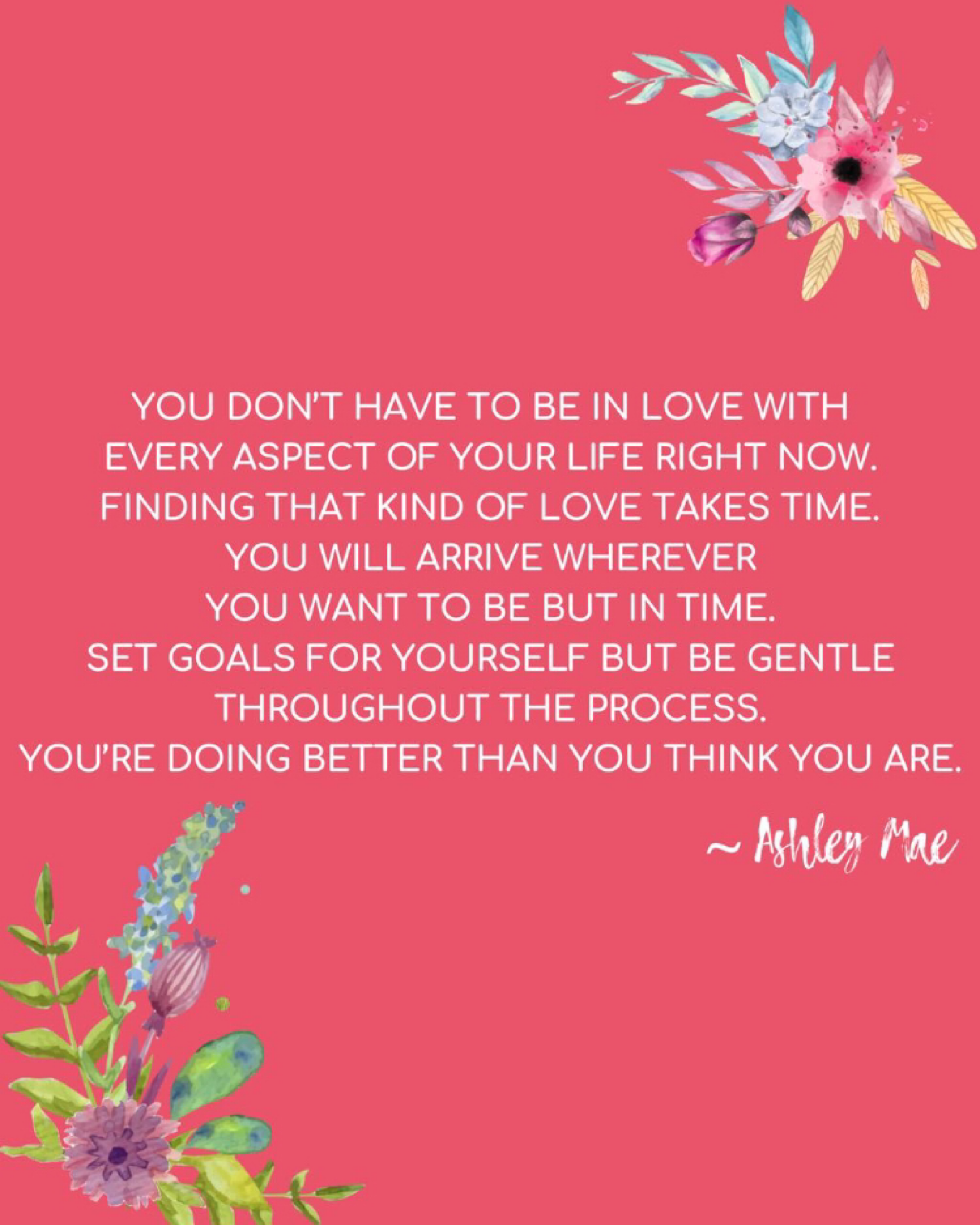 "Patience" Motivational Print 