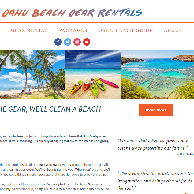 Web - Oahu Beach Gear Rentals