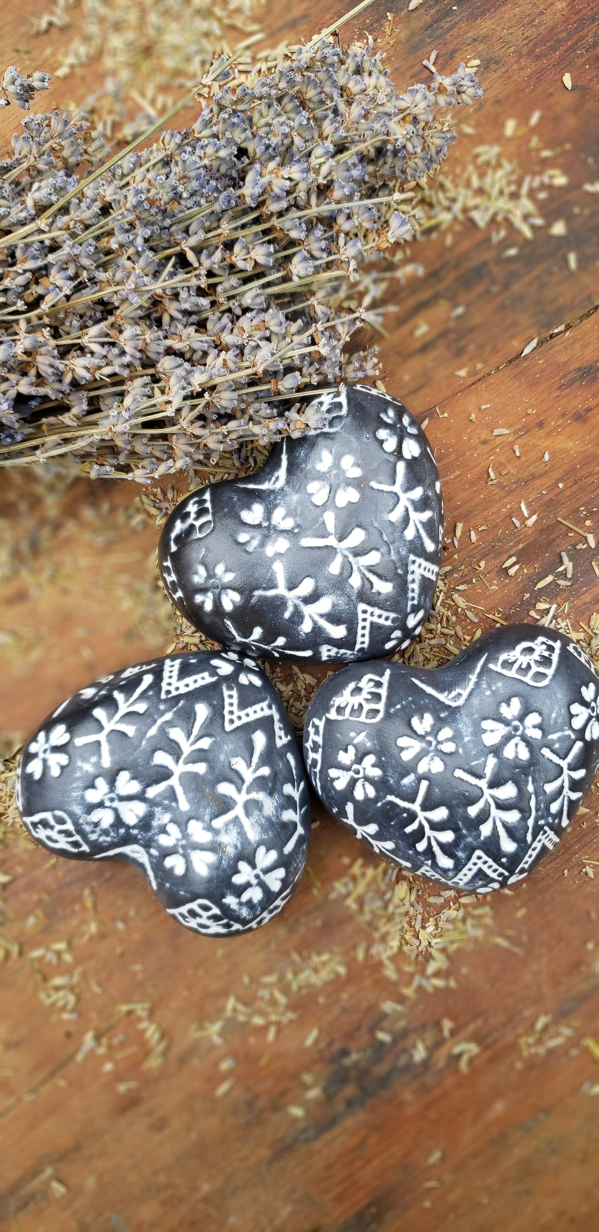 Stoneware Pillow Heart