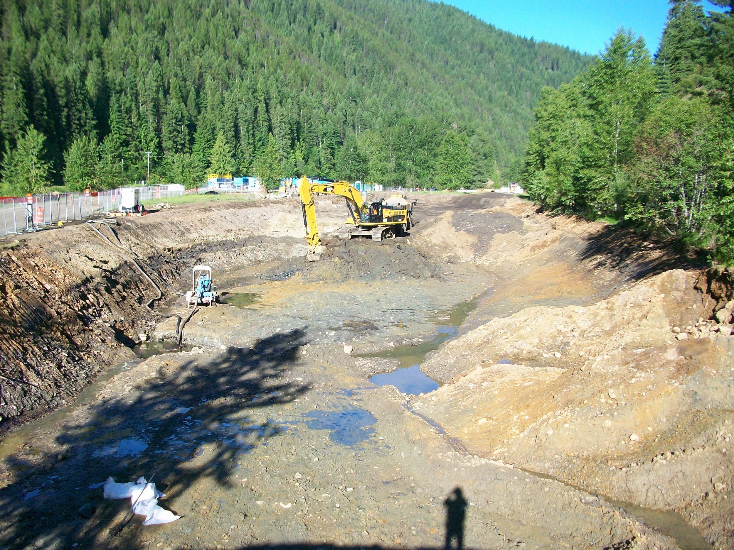 St. Joe River Remediation and Shoreline Restoration, Avery, ID