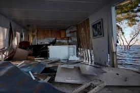 An example of the flood's devastation on a cottage. Photo Credit: Toronto Star