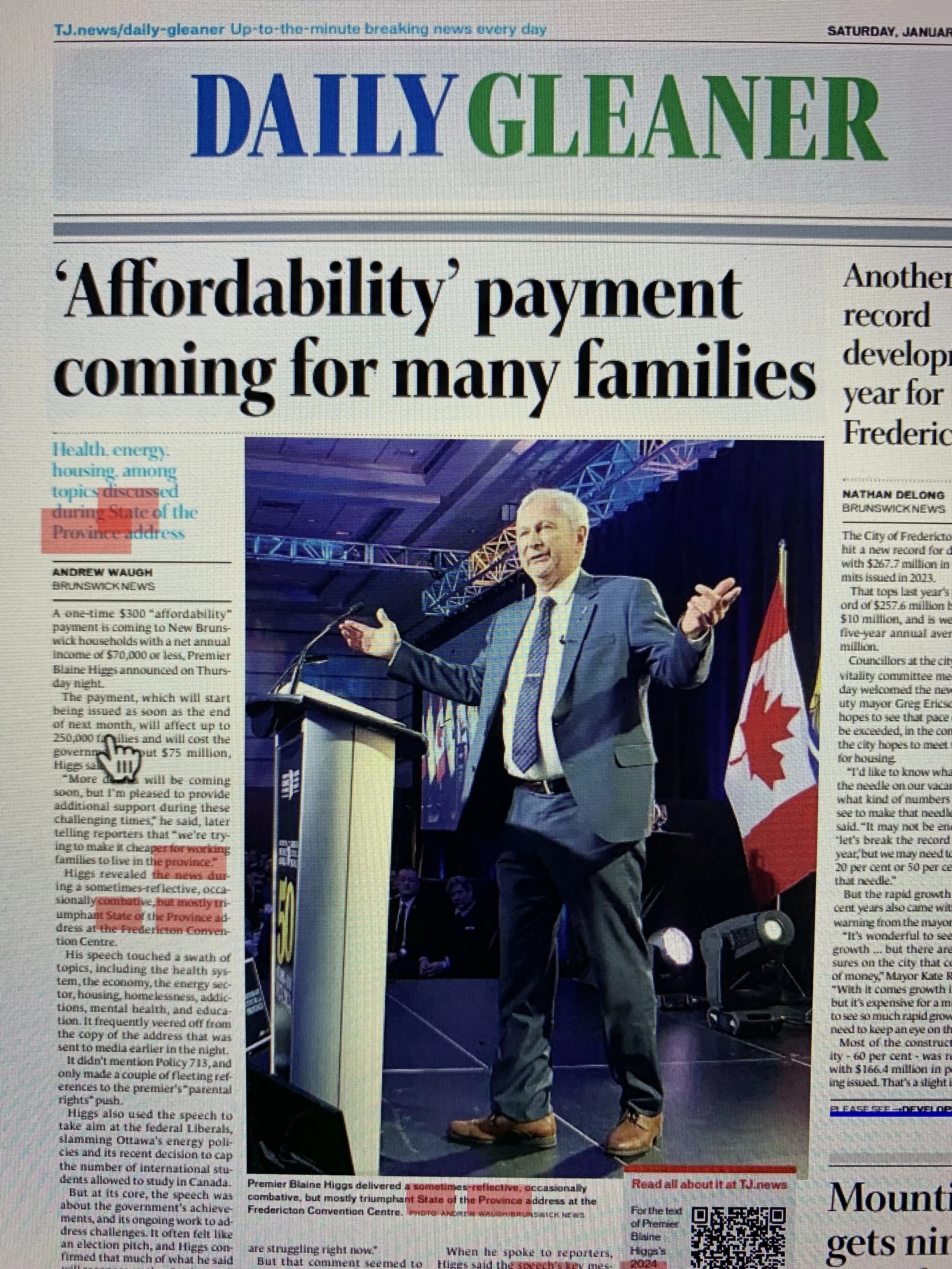 About that $300 affordability payment - not so fast.  