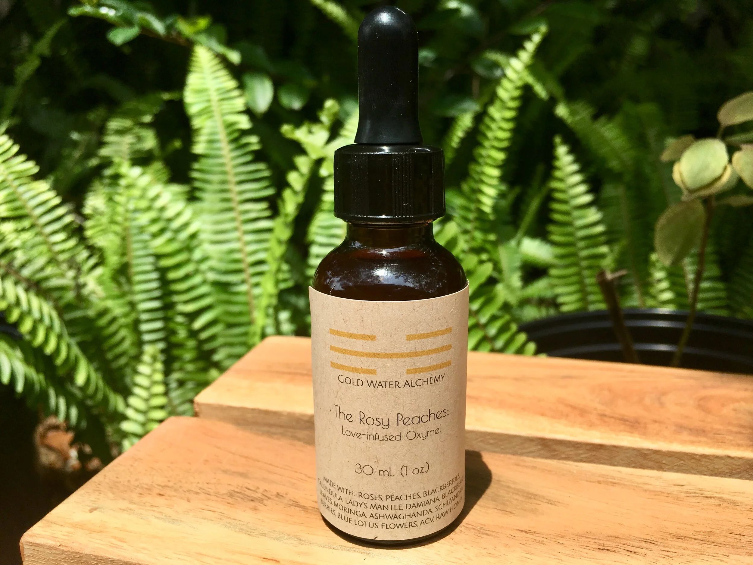 The Rosy Peaches Oxymel