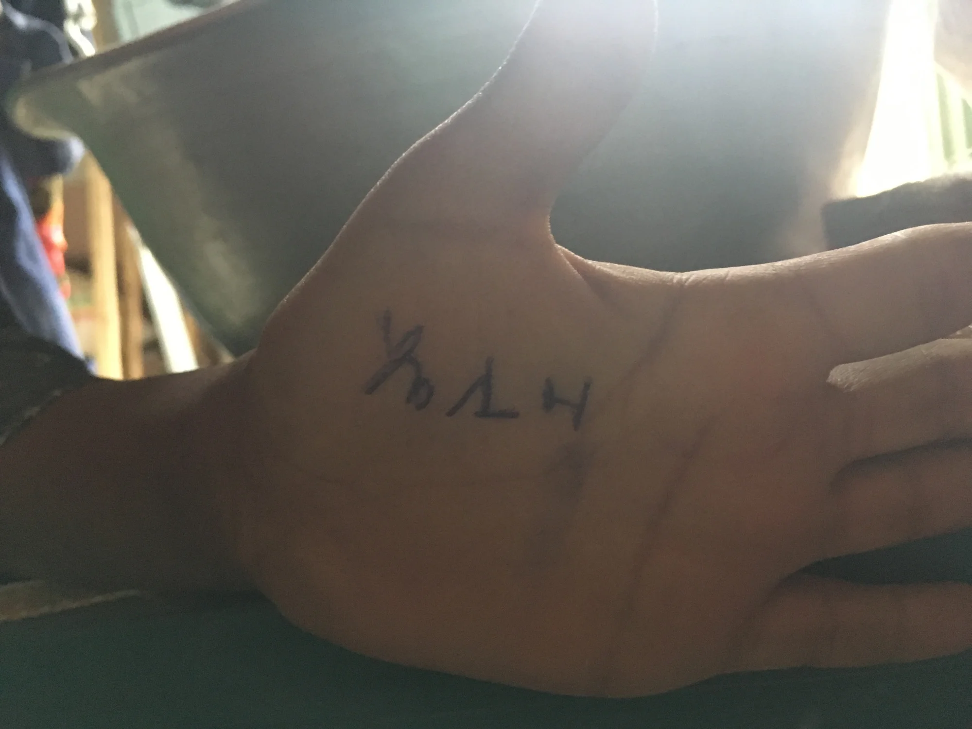 Evidently this is my name “Eliza” spelled in Amharic script.