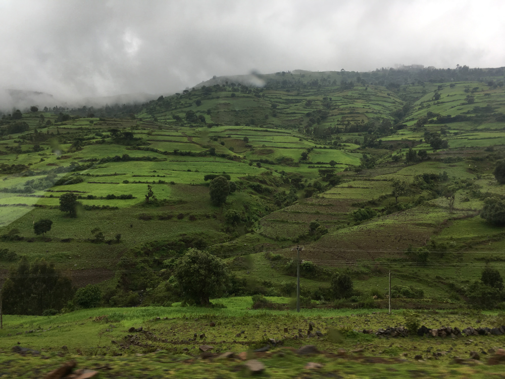 The hills north of Gondar