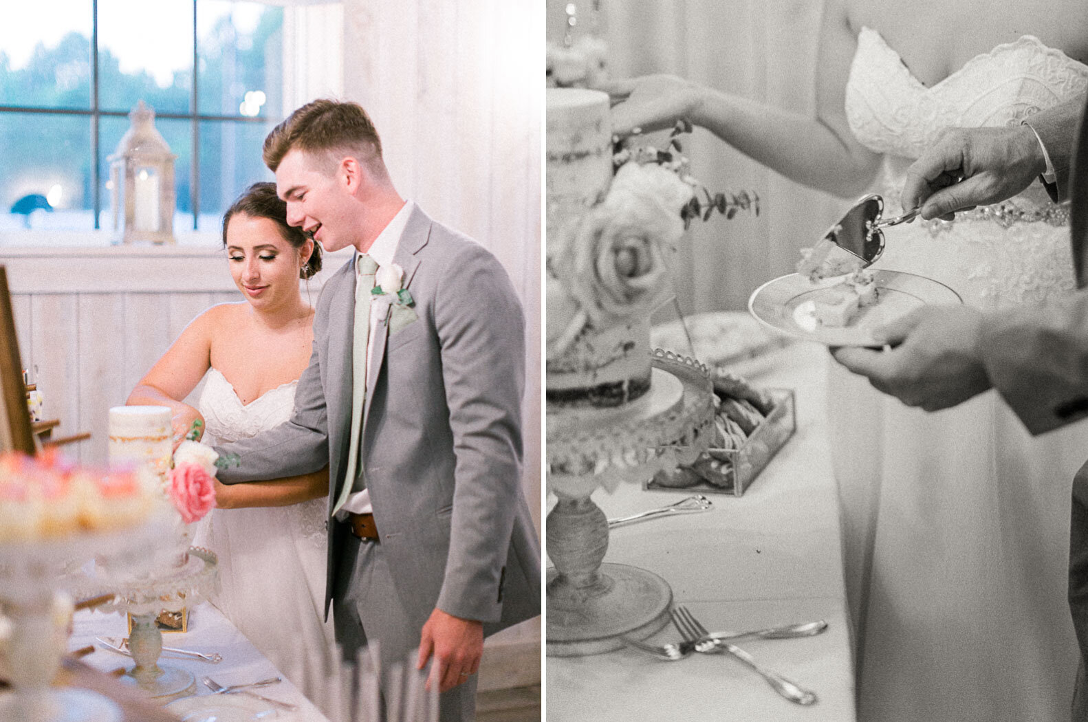 sweeney-barn-wedding-manassas-virginia-best-wedding-photographer-gainesville-wedding-desserts-cutting-the-cake.jpg