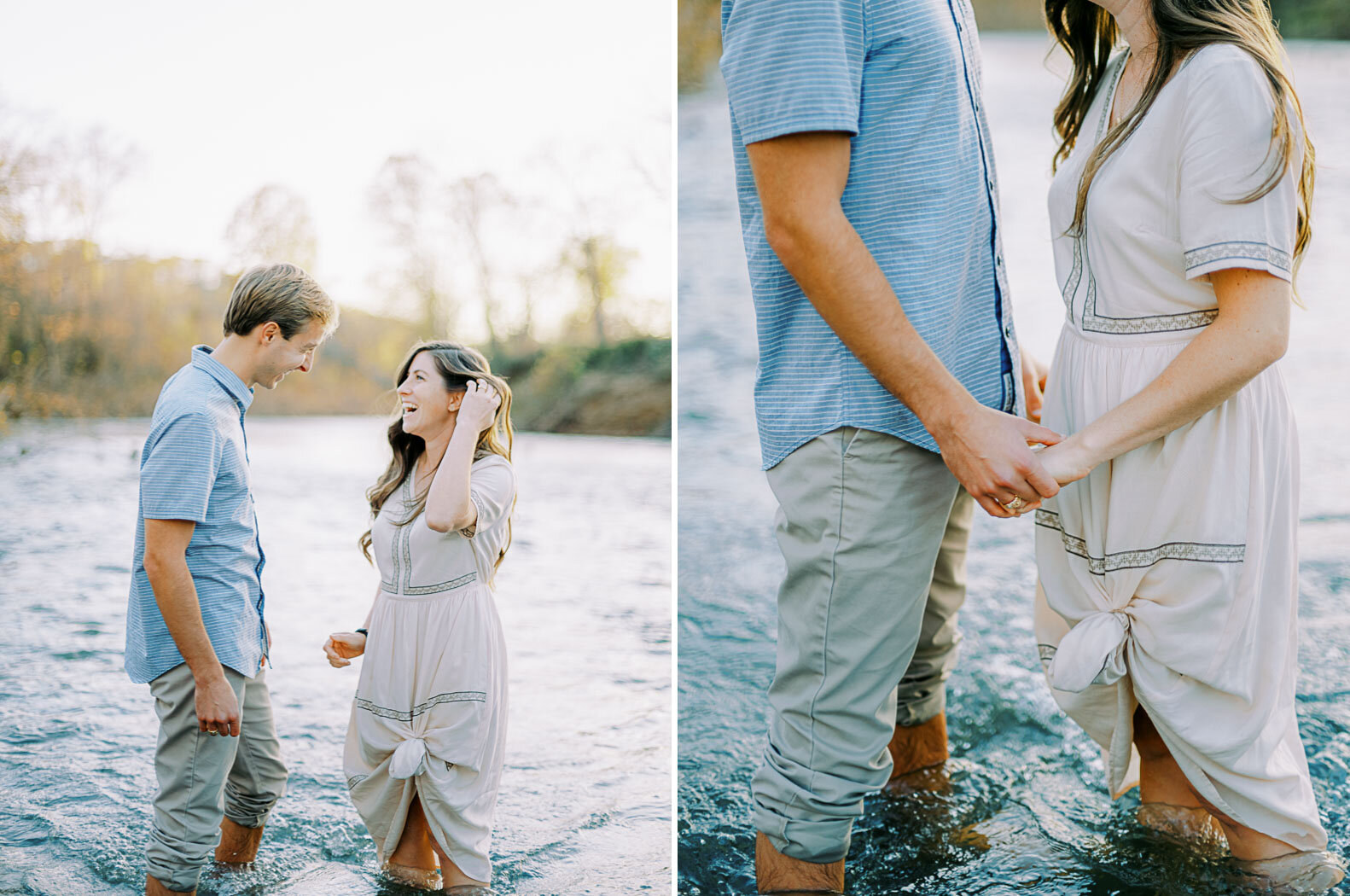 man-and-woman-standing-in-rivanna-river-during-fall-engagement-session-at-golden-hour-in-charlottesville-virginia.jpg