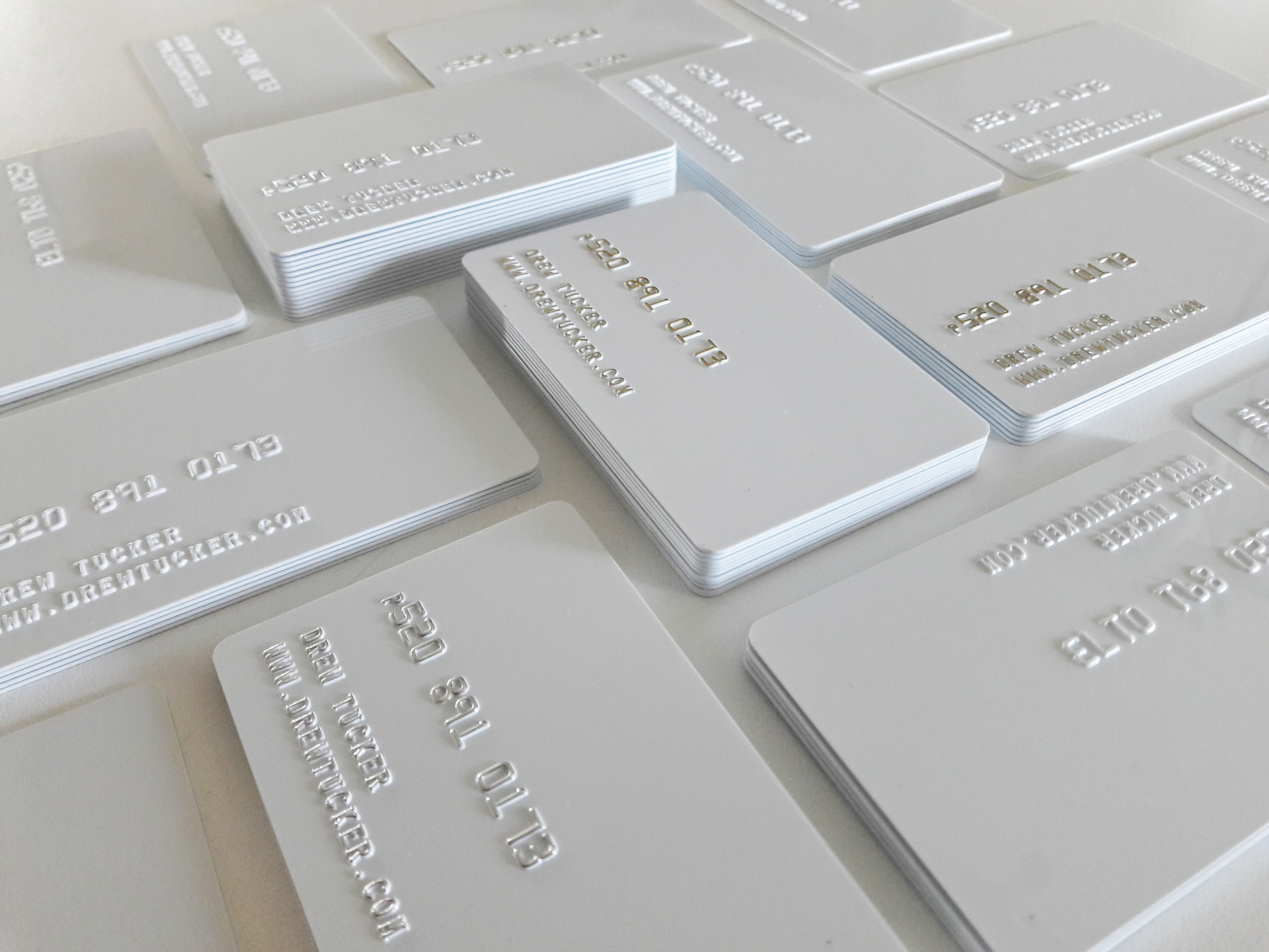  plastic business cards 