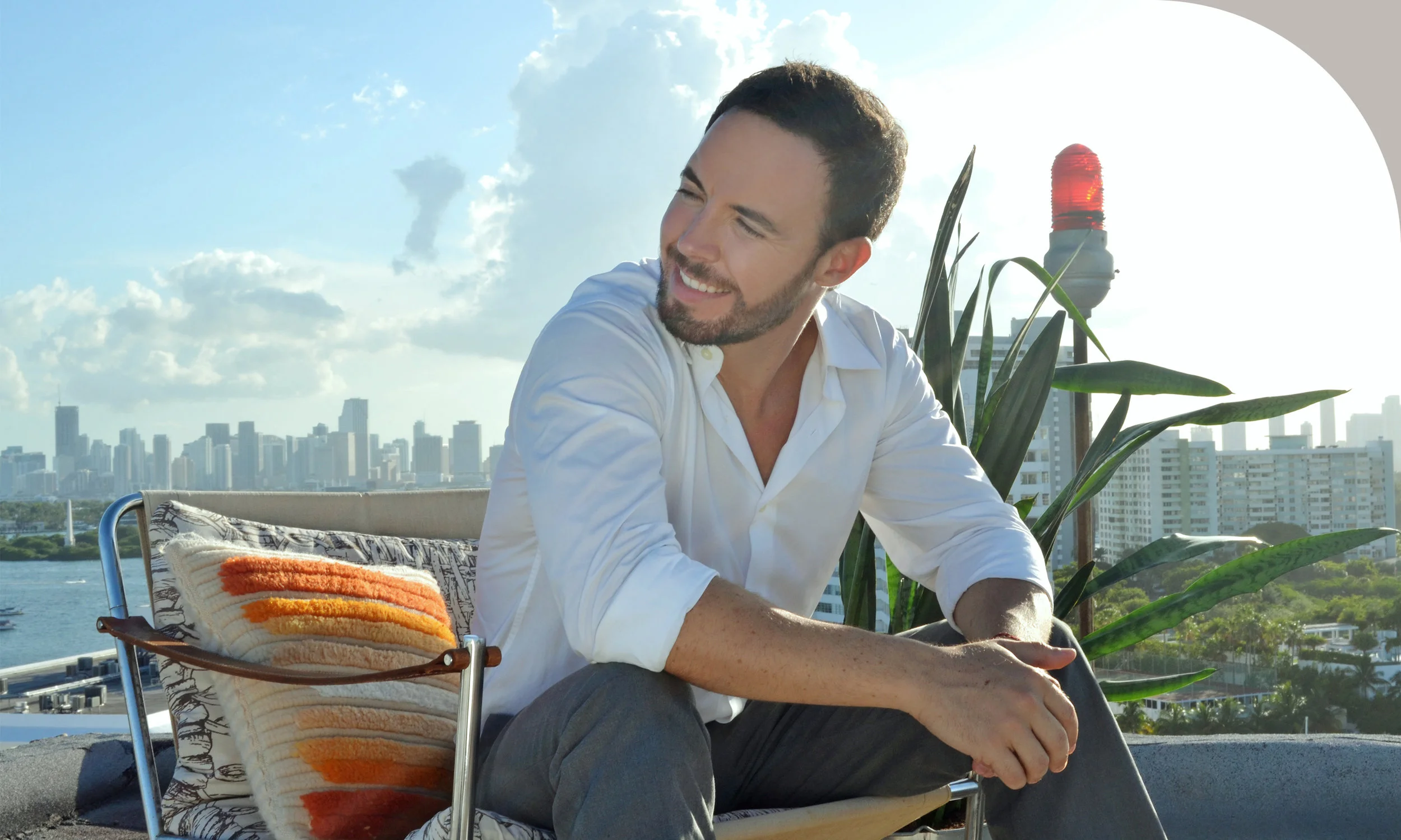 Drew Tucker, principal Miami based licensed architect and interior designer with years of hospitality experience under his belt including working at firms such as Arquitectonica Intl and FORS architecture in Arizona as well as consulting for interior firms such as Meyer Davis Studio and Rose Inc. Workshop in New York. LIC#: AR98386
