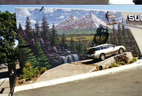 Exterior for Subaru dealership - Oregon
