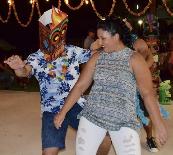 Margie and Mystery Dancer. Shotgun 4th Anniversary Party 2016.