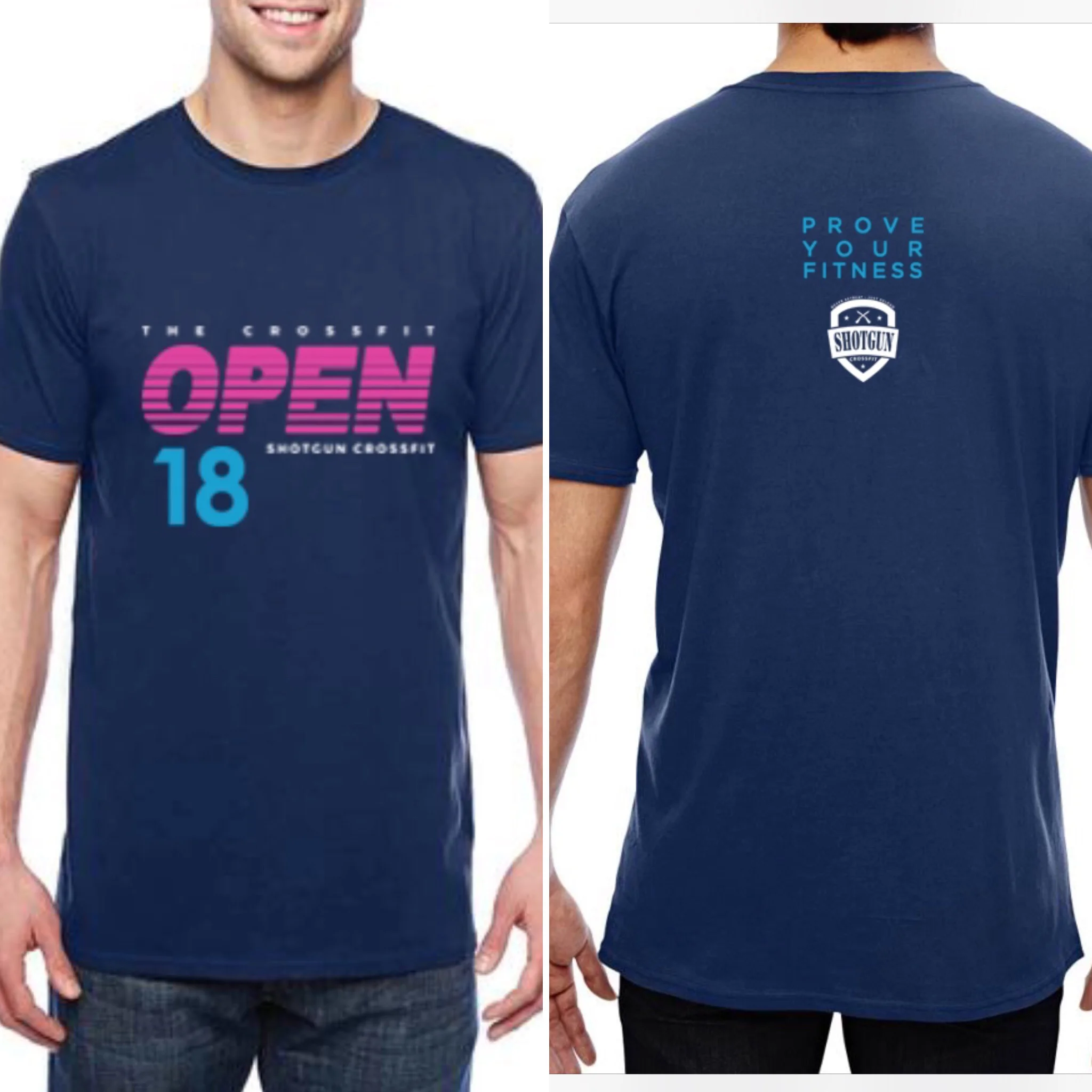 Shotgun CrossFit's 2018 OPEN T-shirt