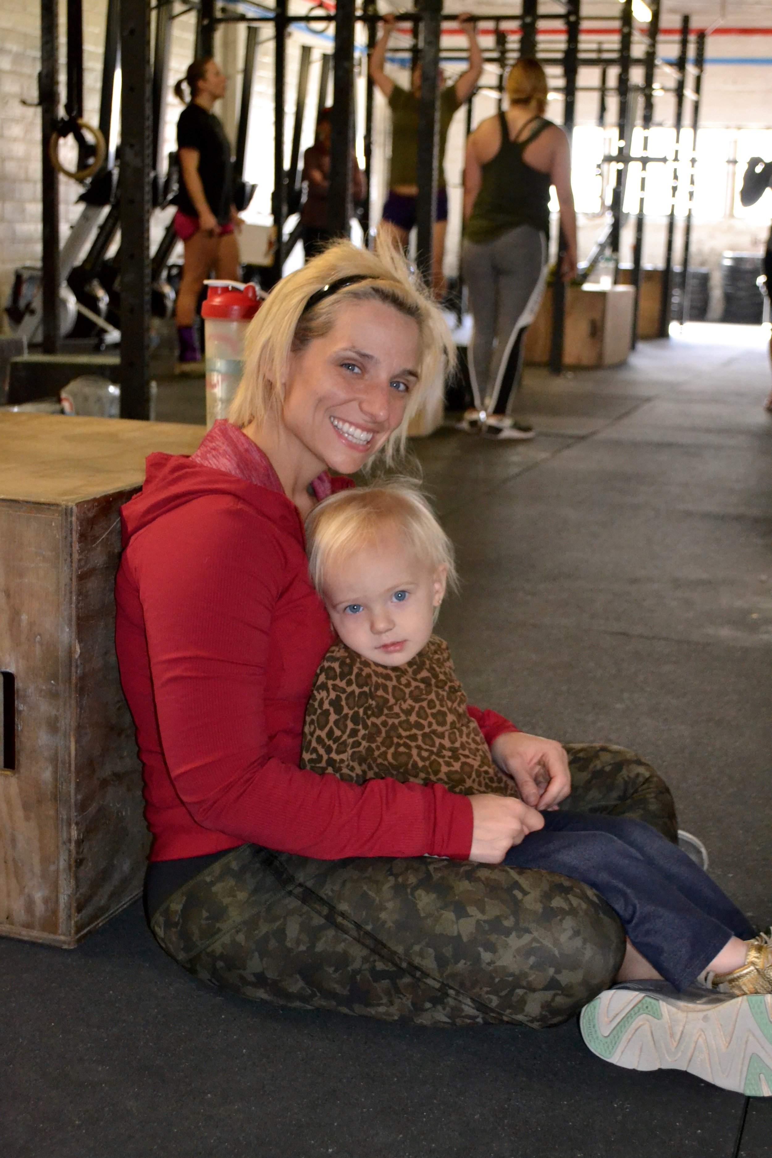 Laura & Sadie Jones. CrossFit Open 2016.