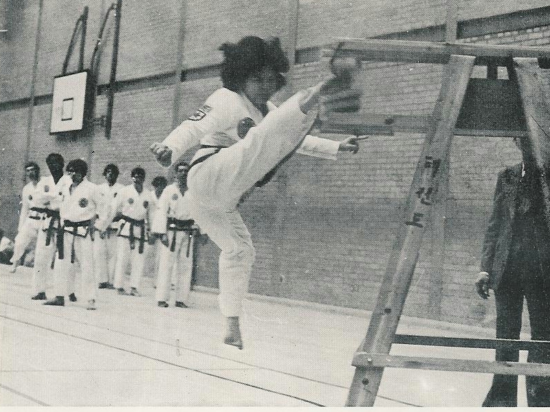 Jumping Turning Kick c 1982