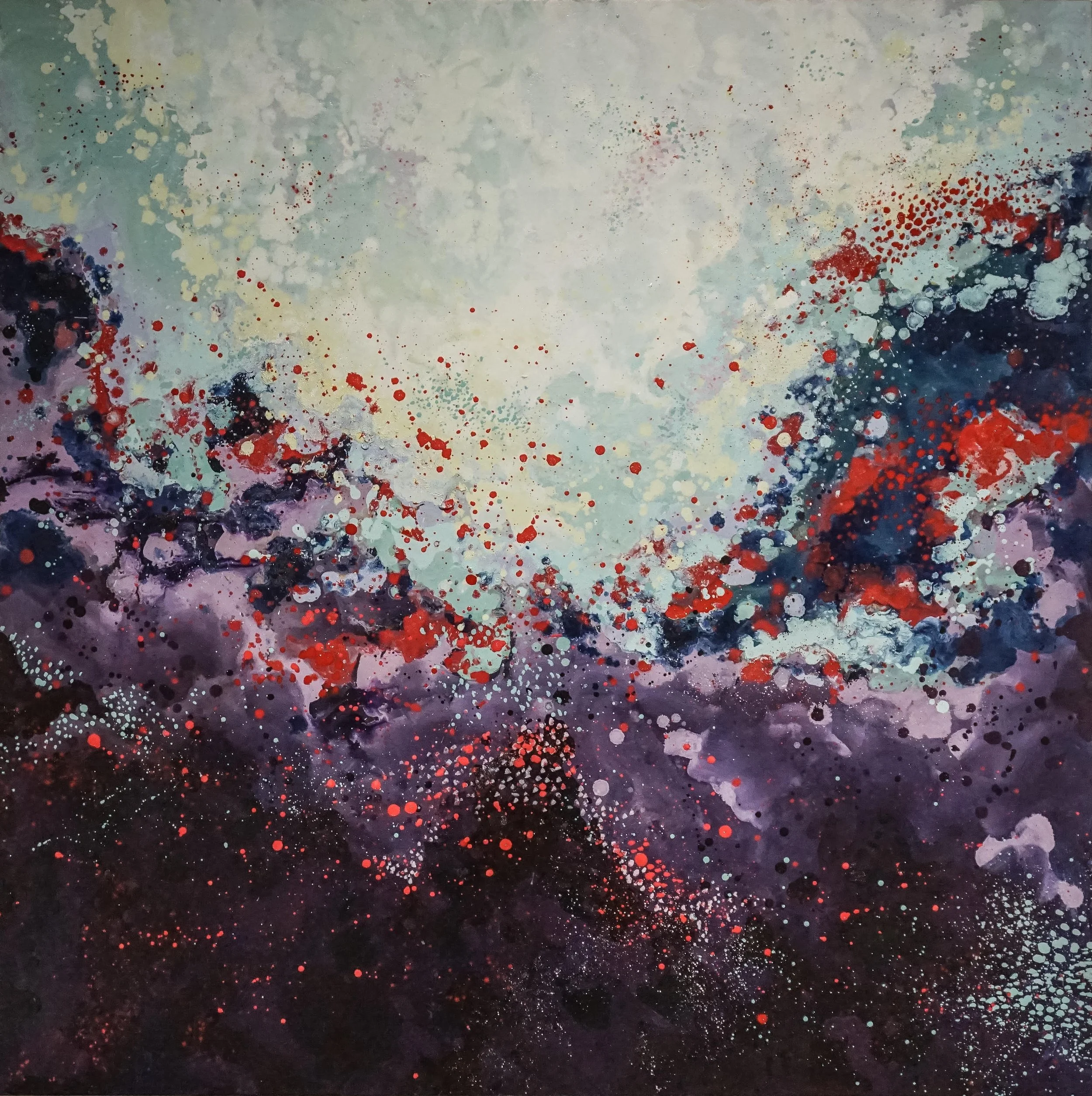 Drift , 2016 Oil on canvas 36 in x 36 in