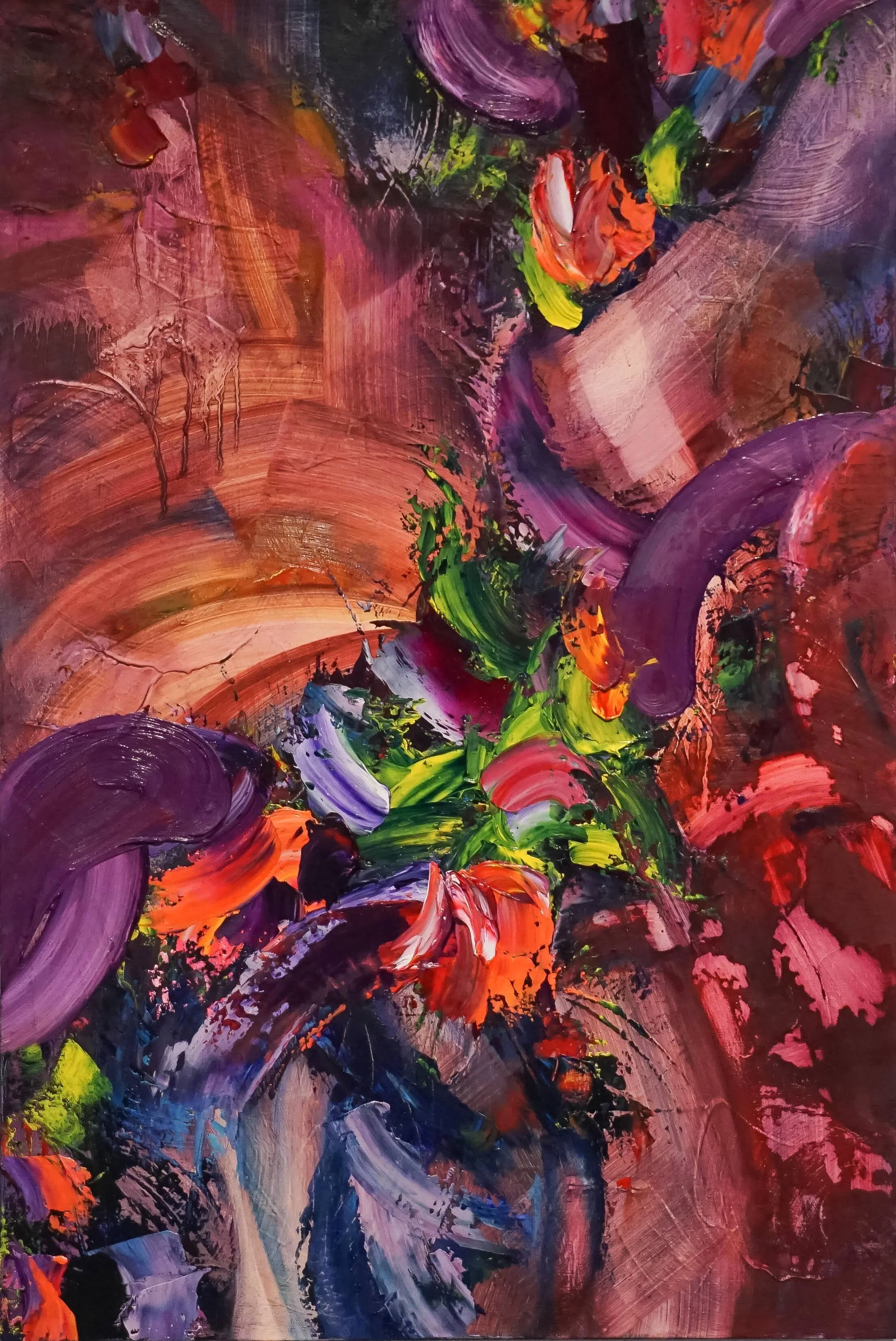 She Is Losing Her Memory , 2017 Oil on canvas 36 in x 24 in