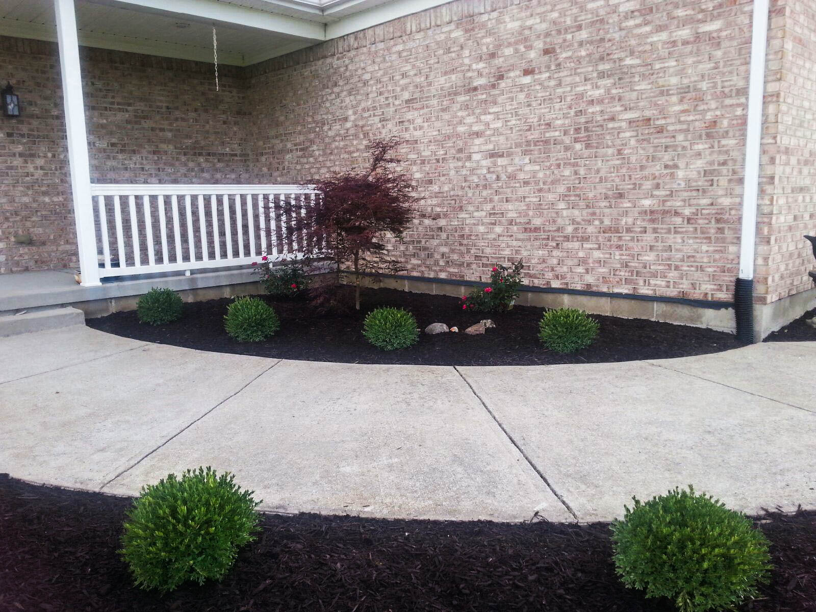 Landscape Design in Fishers, Indiana. 