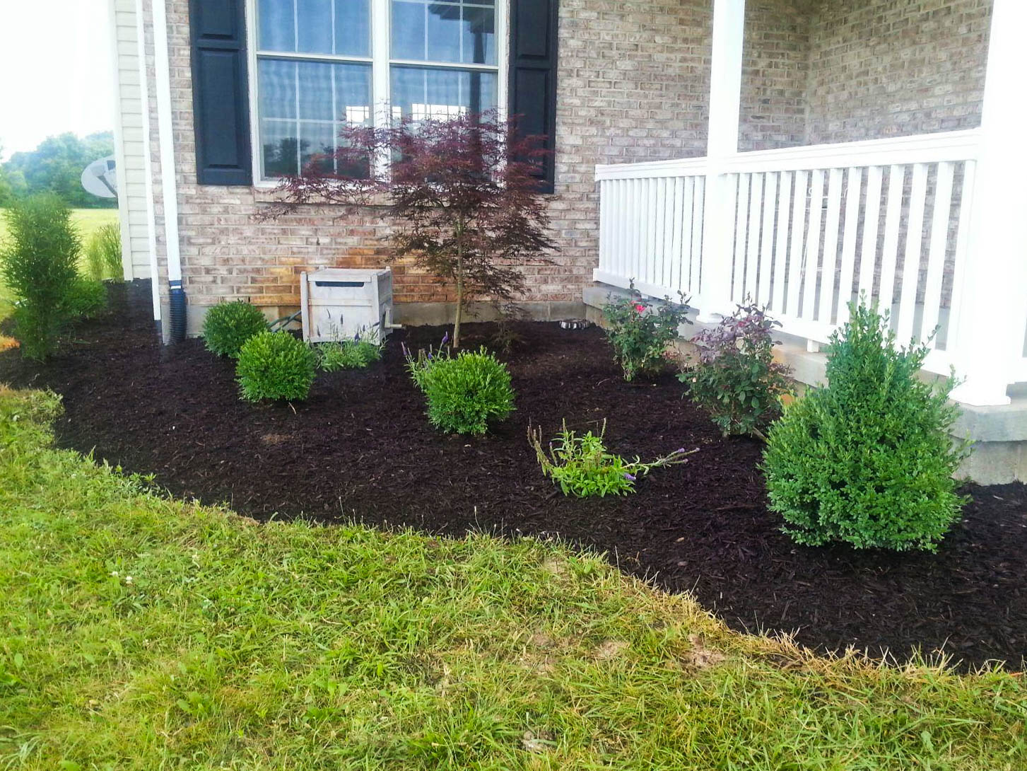 Landscape Design in Fishers, Indiana. 