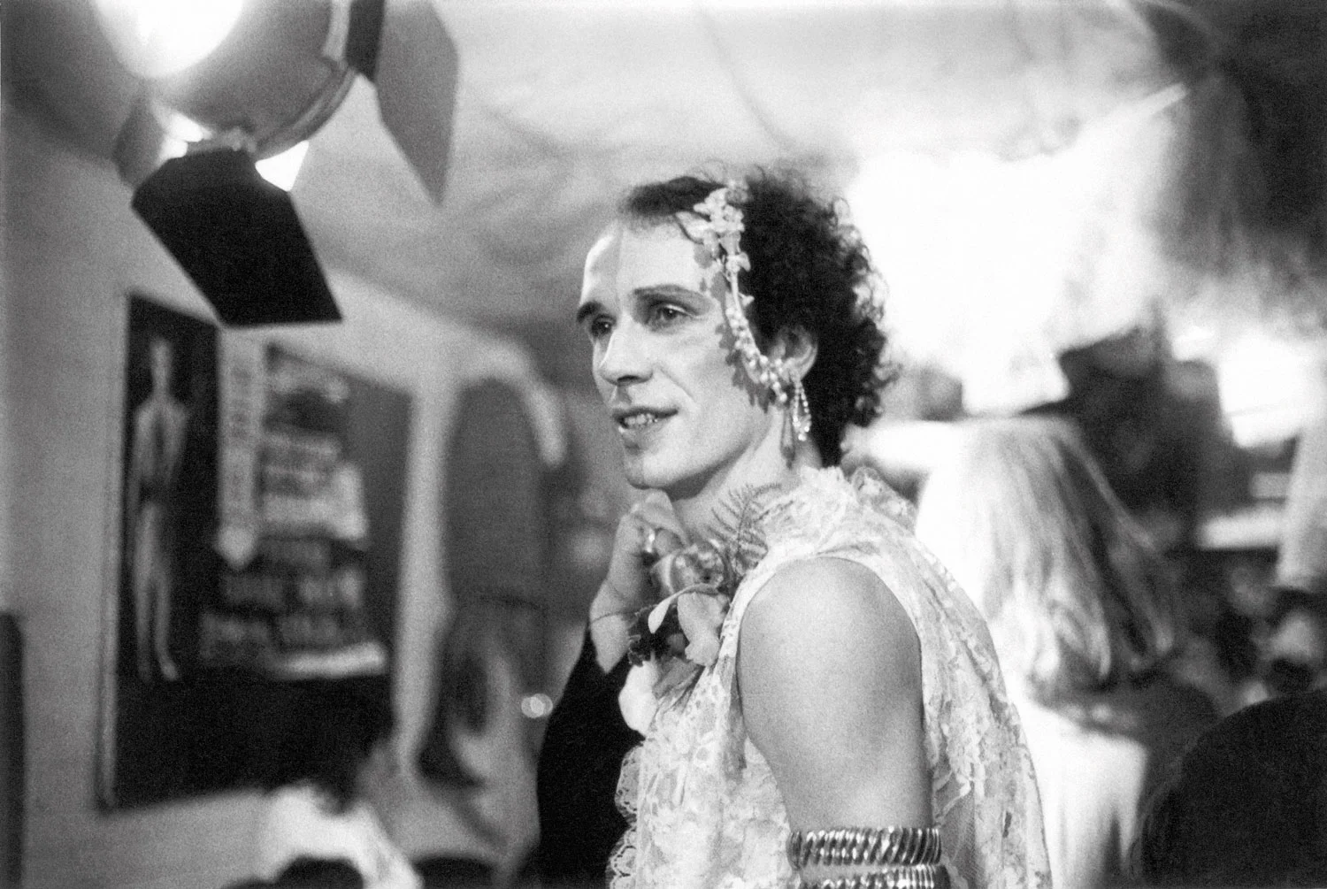 Andrew Logan at the first Alternative Miss World in 1972