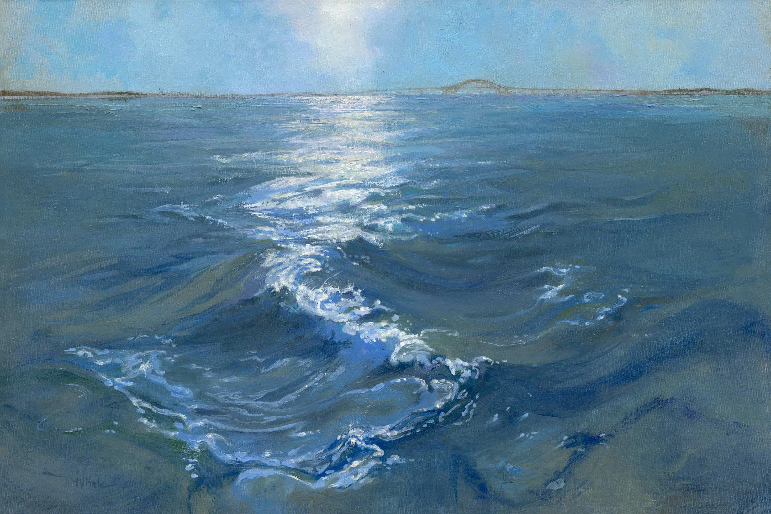 Water Under The Bridge , 36” x 24”