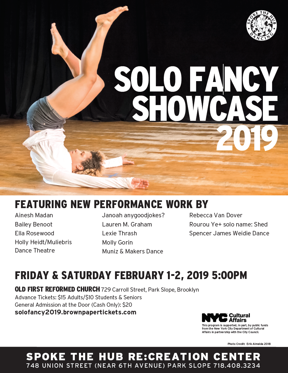 Spoke the Hub Solo Fancy Showcase Show #1