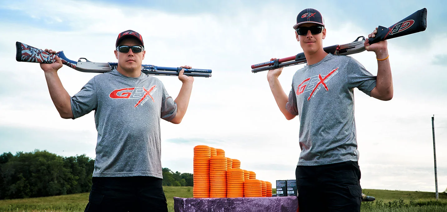Featuring the Gould Brothers trick shooting show!