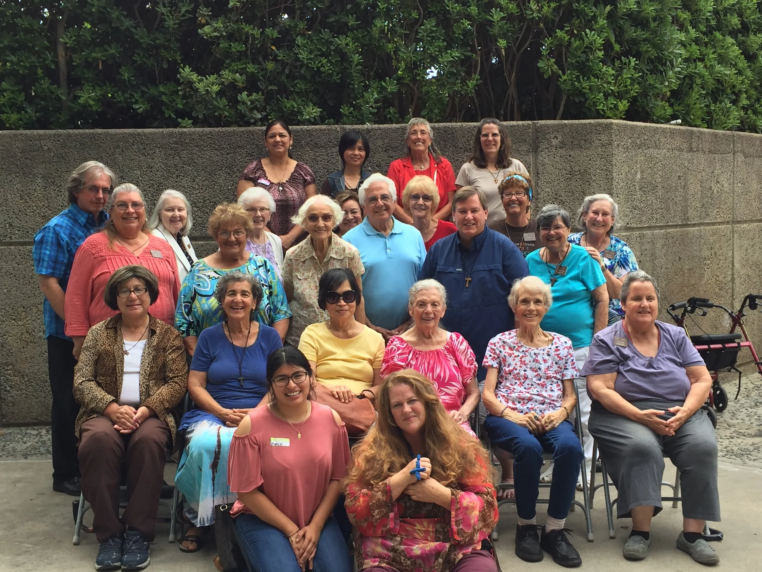 First Fraternity gathering at Our Mother of Confidence Catholic Church July 8, 2018.
