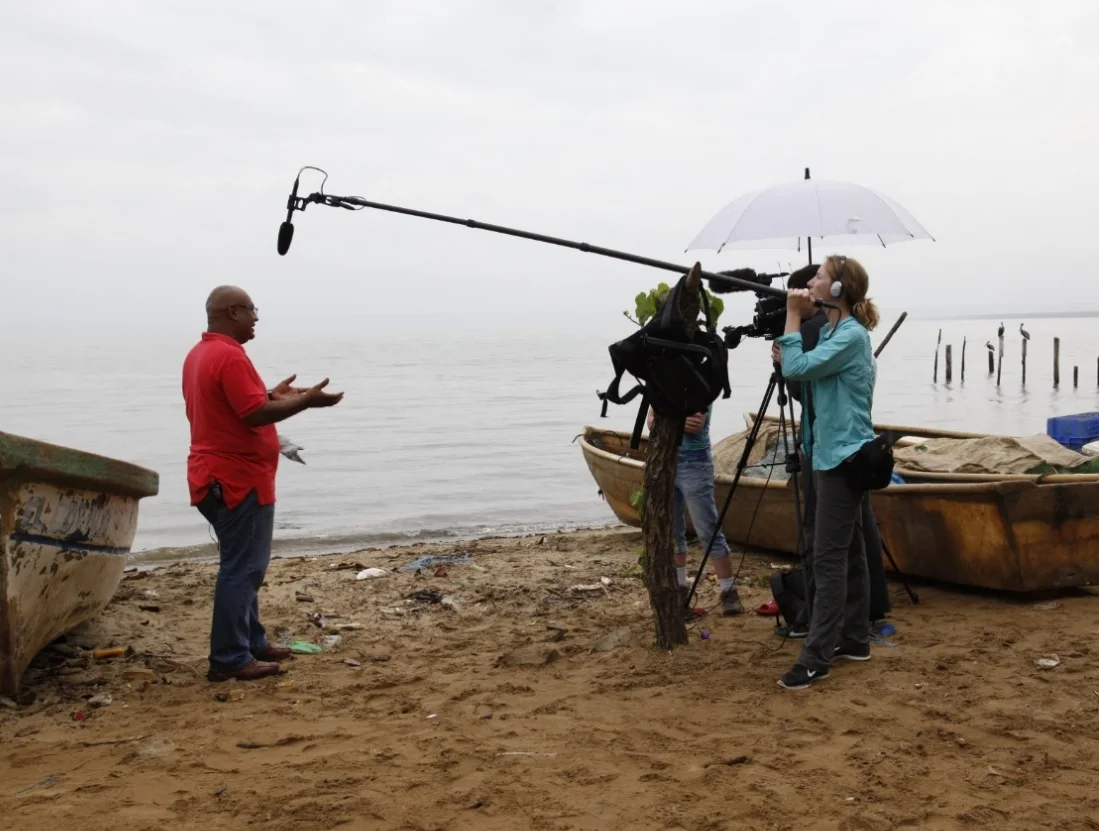 Filming in the Dominican Republic