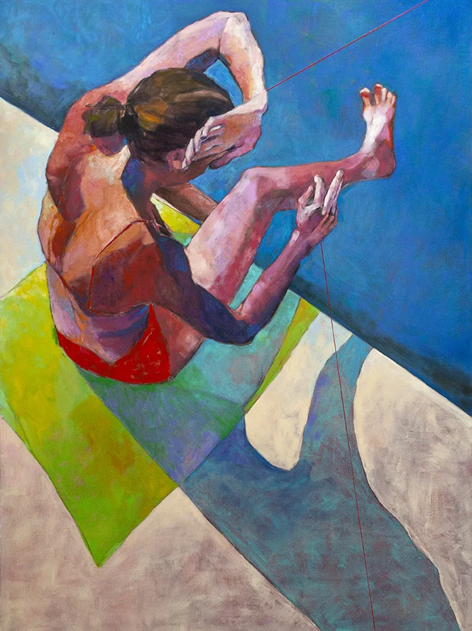 Andromeda without Perseus 3 - 36x48” oil on canvas - 2019