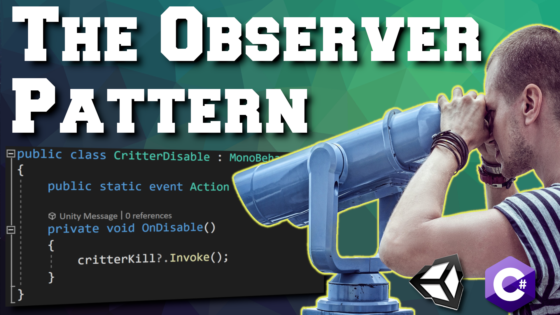 Observer Pattern - C# Events