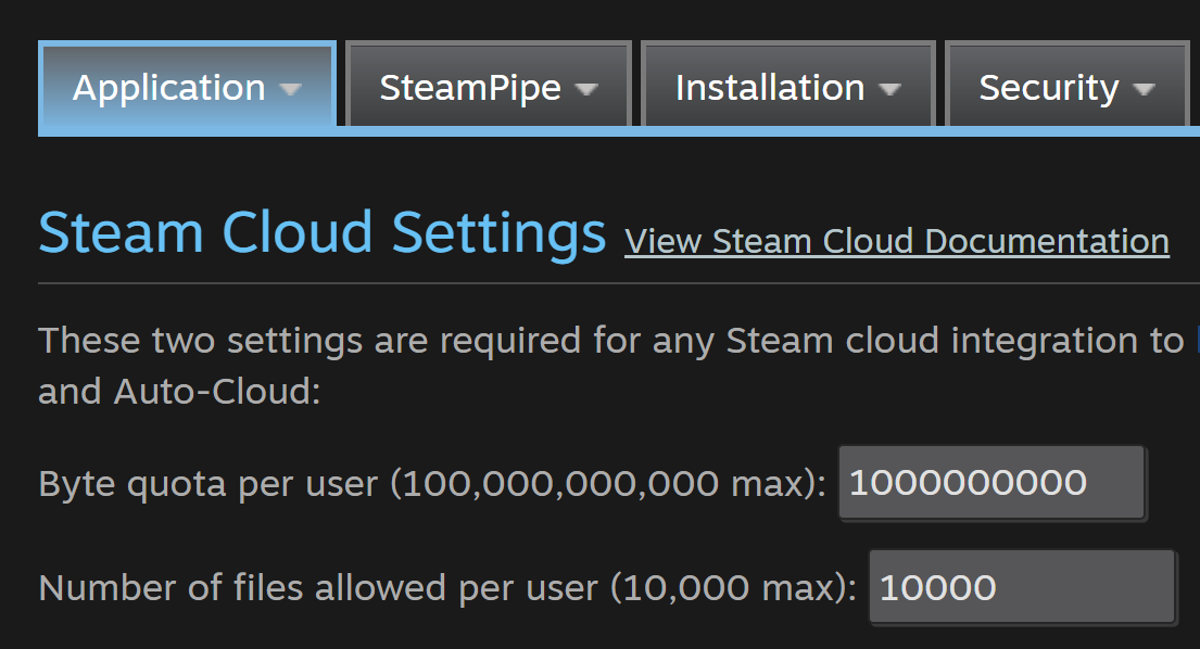 Steam Cloud (Steamworks Documentation)