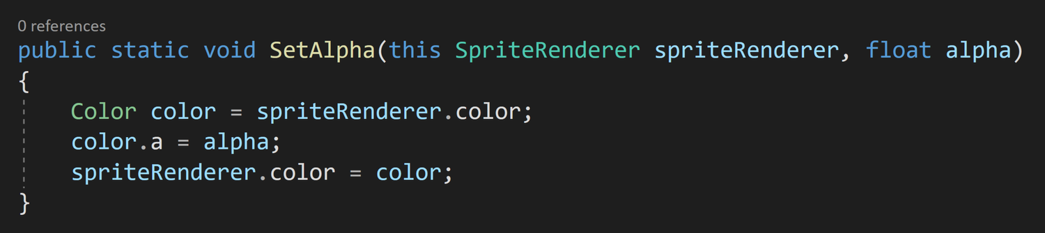 C# Extension Methods — One Wheel Studio